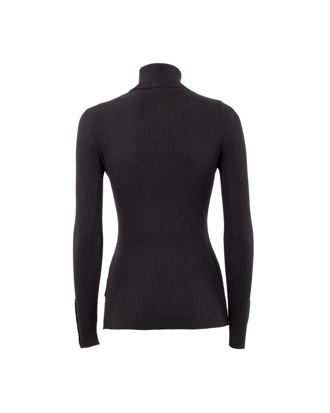 shop ELISABETTA FRANCHI  Lupetto: Elisabetta Franchi maglia a costine con taschino.
Collo dolcevita.
Maniche con bottoni al fondo.
Taschino in raso con dettaglio logo.
Vestibilità Slim.
Composizione: 64%Lyocell 20%Poliammide 16%Seta.
Made in Italy.. MK11B56E2-110 number 8007005